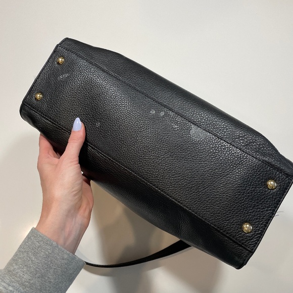 Michael Kors Black Leather Handbag - Picture 4 of 6